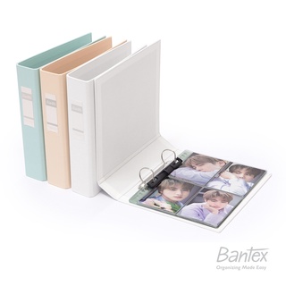 A5 Leather Photo Album Binder,white Kpop Photocard Album,idol Photocard  Collection Book 