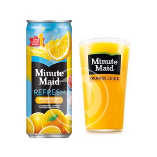 Minute Maid Refresh Orange (300ml x 12 cans / 300ml x 24 cans) | Shopee ...