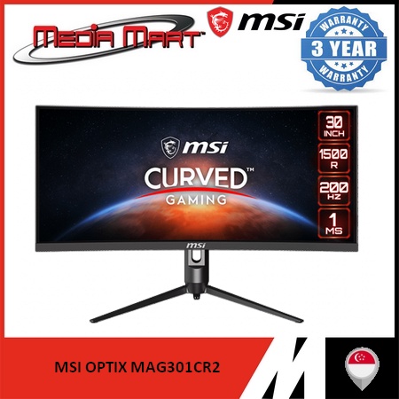 Msi Optix Mag301cr2 Curved Gaming Monitor 