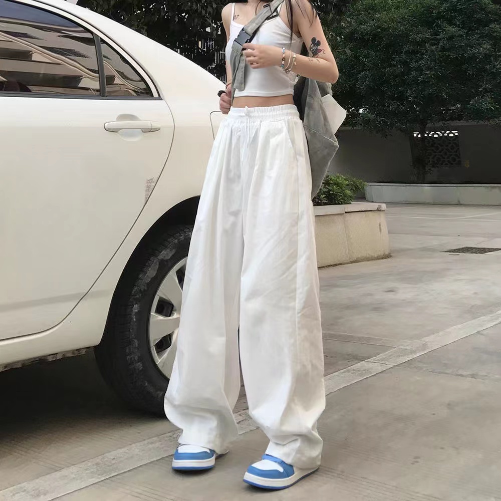 White hot sale casual trousers