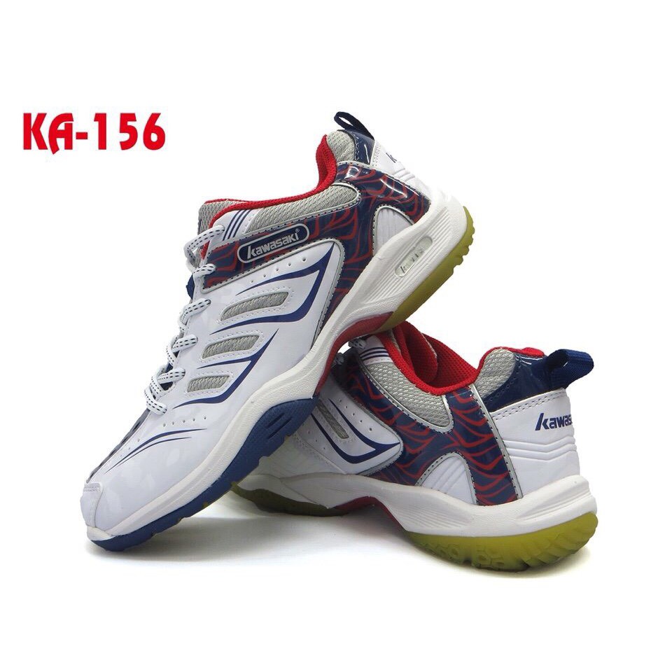 Badminton Shoes, Kawasaki K156 Volleyball Shoes In White (Genuine ...