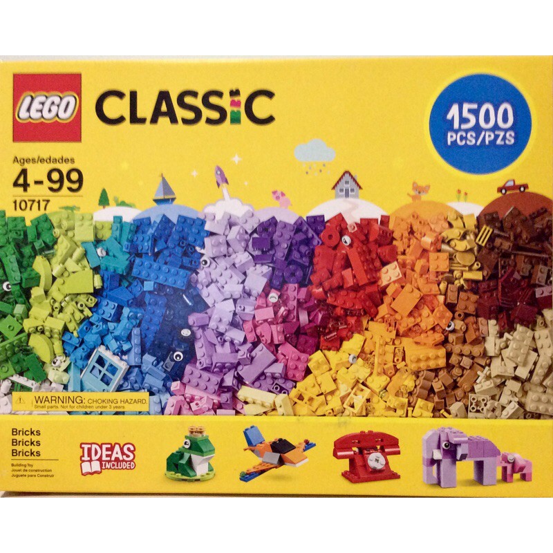 LEGO Classic 10717 1500 Pieces - Belovenia | Shopee Singapore