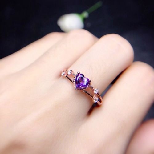 Purple ring on sale