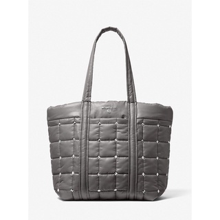 Pre order Michael Kors Stirling Large Studded Quilted Recycled