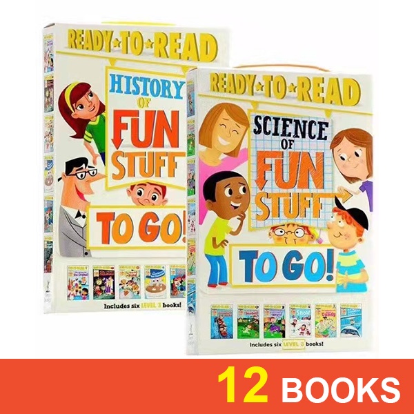 [SG Stock] Ready to Read Science and History of Fun Stuff (2 Boxes ...