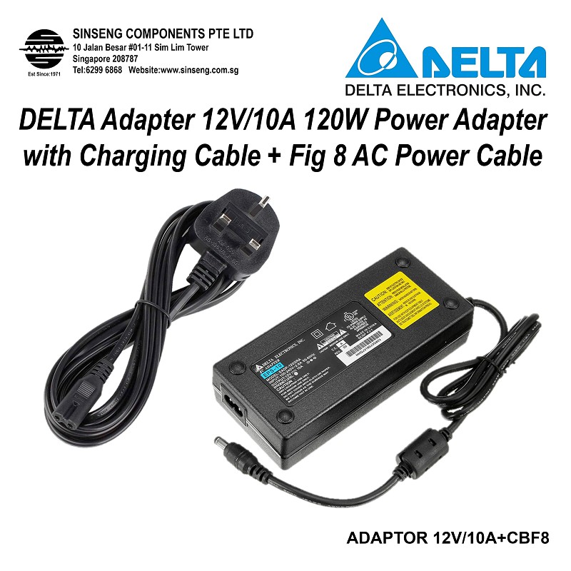 AC Power adapter (12V, 120W)