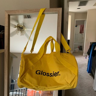 Glossier best sale gym bag