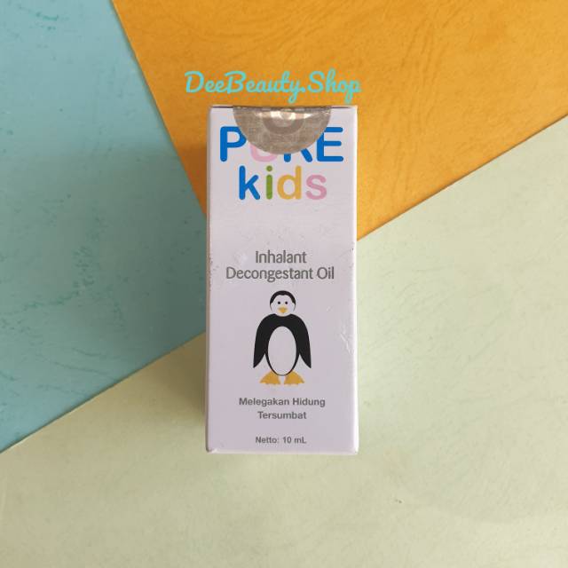 PURE Kids Inhalant Decongestant Oil | Shopee Singapore