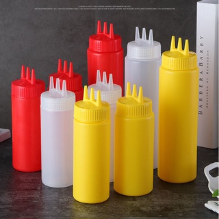 1 Set Sauce Squeeze Bottles Leak-proof Mini Condiment Squeeze Bottles Salad  Dressing Jars for Picnic