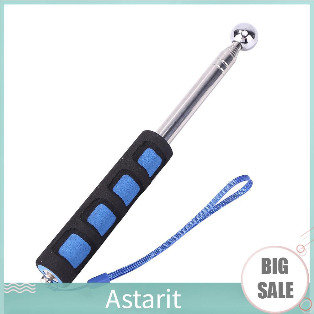 [astarit]Stainless Steel Wall Test Home Inspection Tool Telescopic Wall Check Hammer