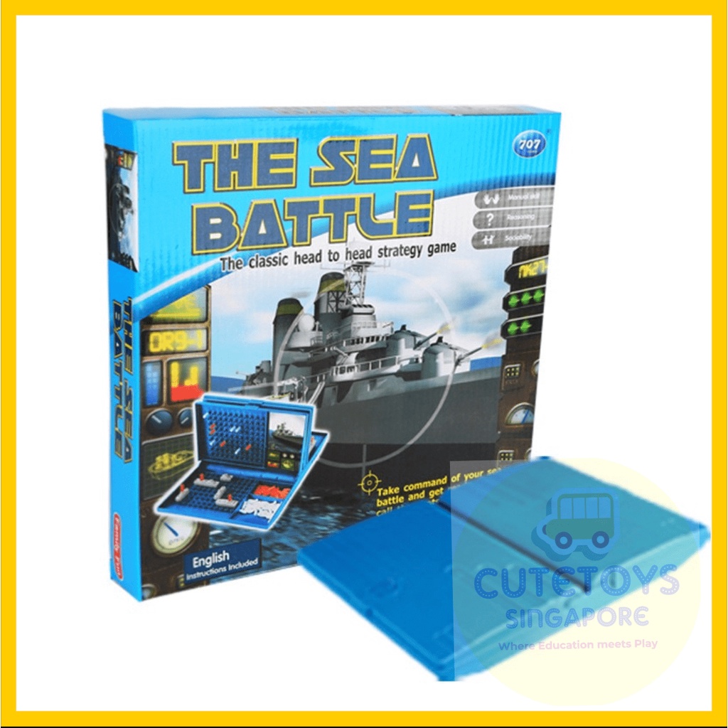 [SG LOCAL SELLER] The Sea Battle Classic Battleships Strategy Game for ...