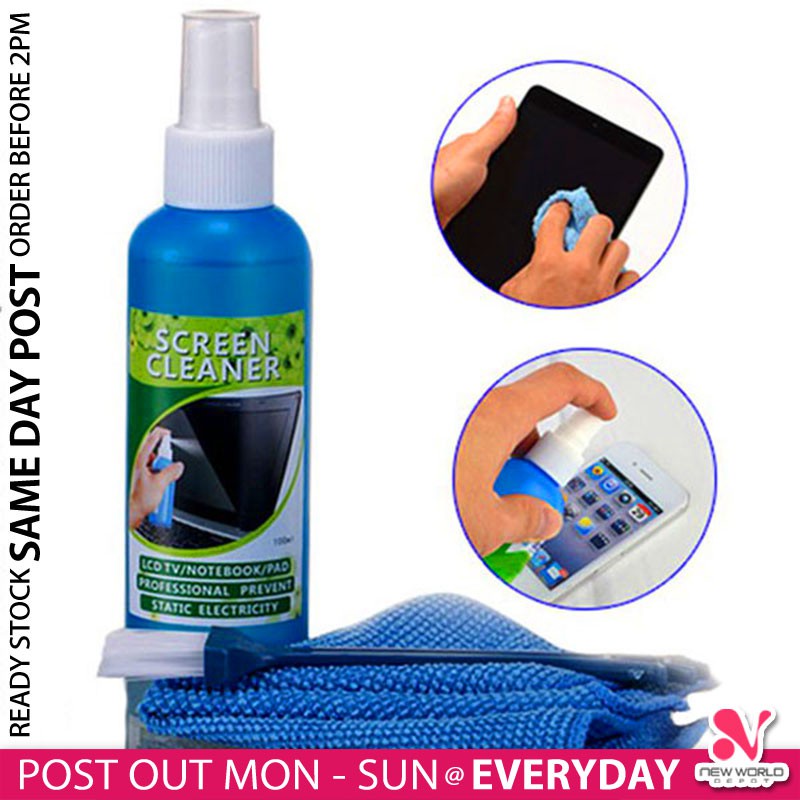 3 IN 1 》 Super Cleaning Kit Laptop Computer Cleaner Brush Set ...