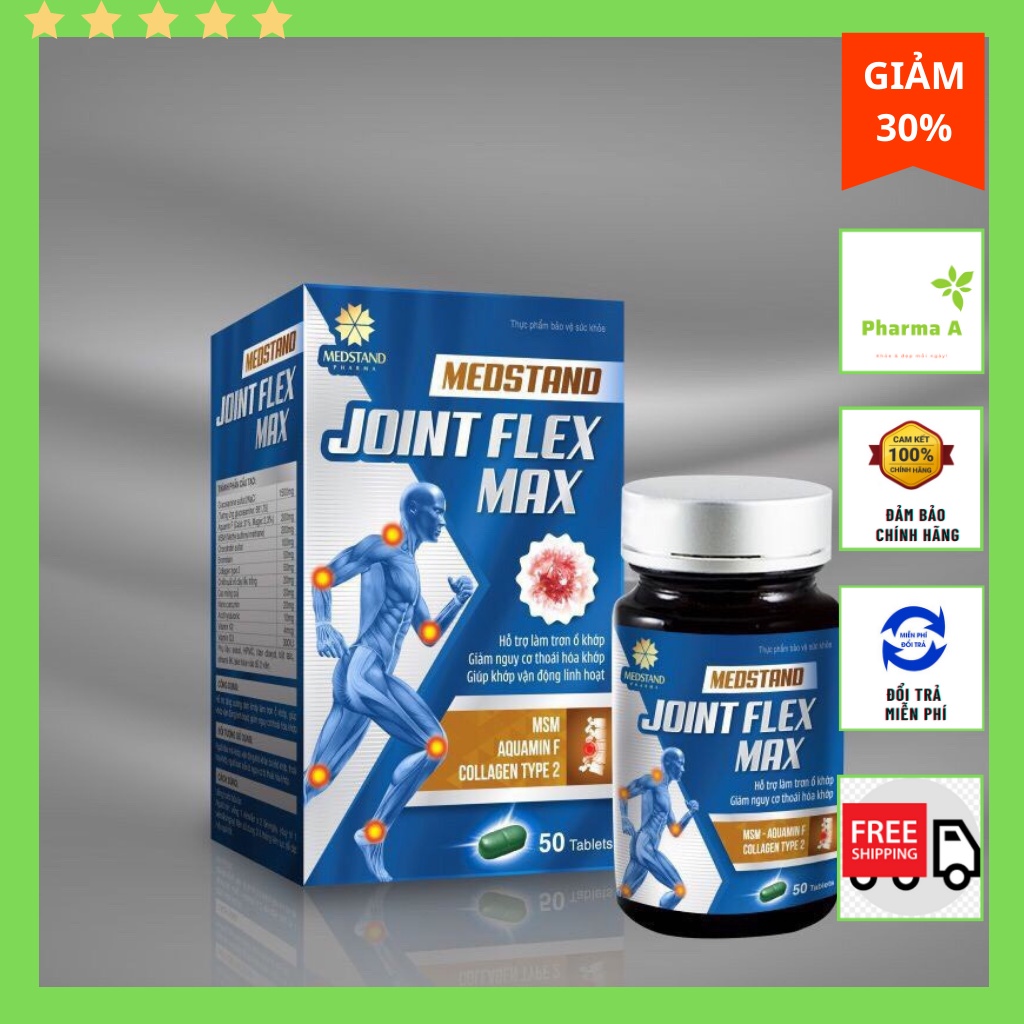 Bone And Joint Flex Max Med Stand Tablets Support To Strengthen Joint