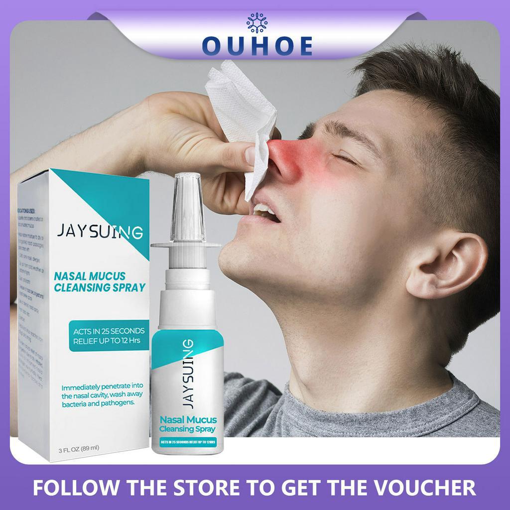 Chronic Rhinitis Treatment Spray Runny Nose Congestion Clearing Detox