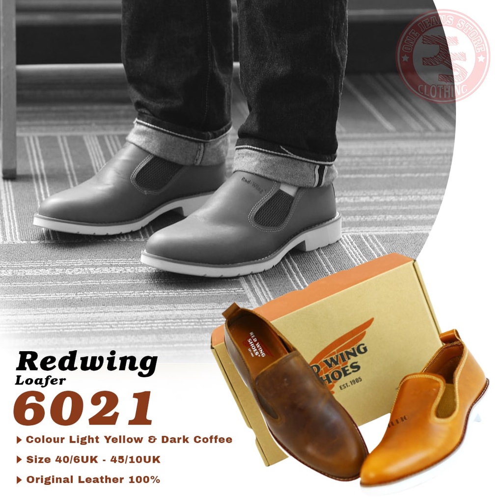 Shoes Loafer Red Wing 6021 FREEGIFT LIMITED Shopee Singapore