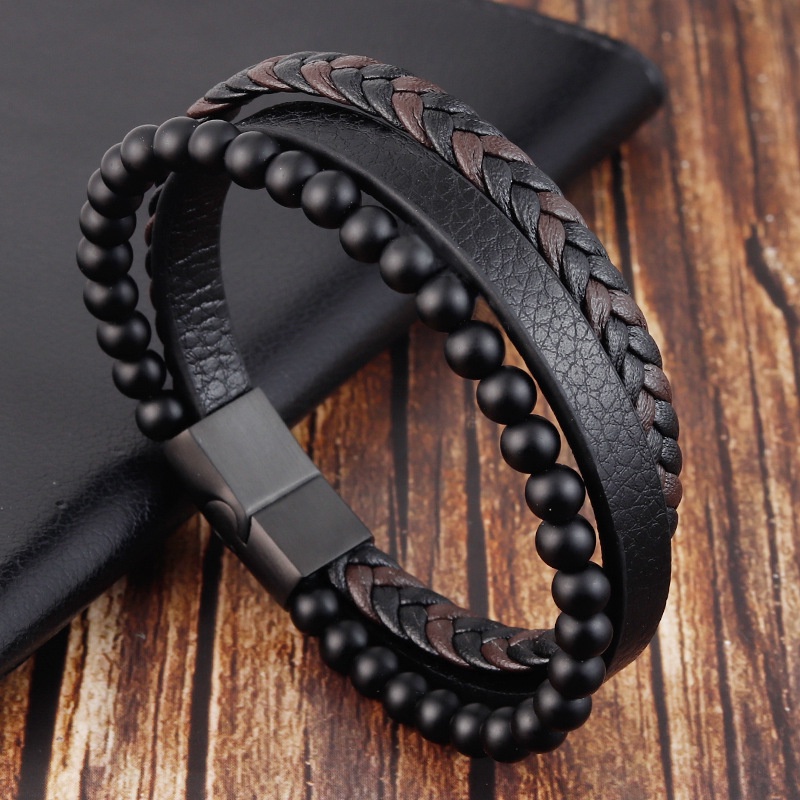 Real clearance leather bracelet