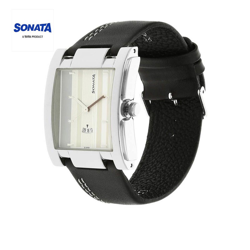 Sonata Multicolour Dial Analog Men s Watch 7946SL02 Shopee Singapore