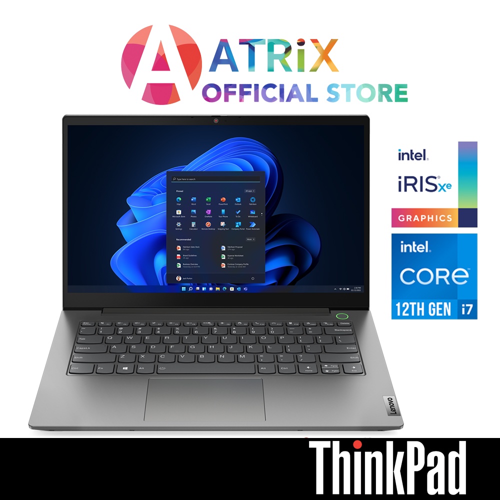 【Express Delivery】ThinkBook 14 G4 IAP | 21DH00CVSB/21DH00CUSB | 14" FHD | i7-1255U/i5-1235U | 8GB RAM | 512GB SSD | 3Y