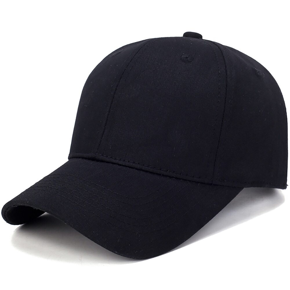 [SG LOCAL] High Quality Black Cap Baseball Cap Fashion Cap Sun Hat ...