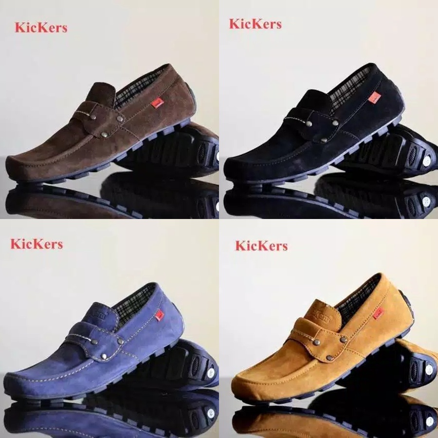 ~Men's Slop Shoes Kickers PAPARA Men's Casual Slip On Shoes Mocassin ...