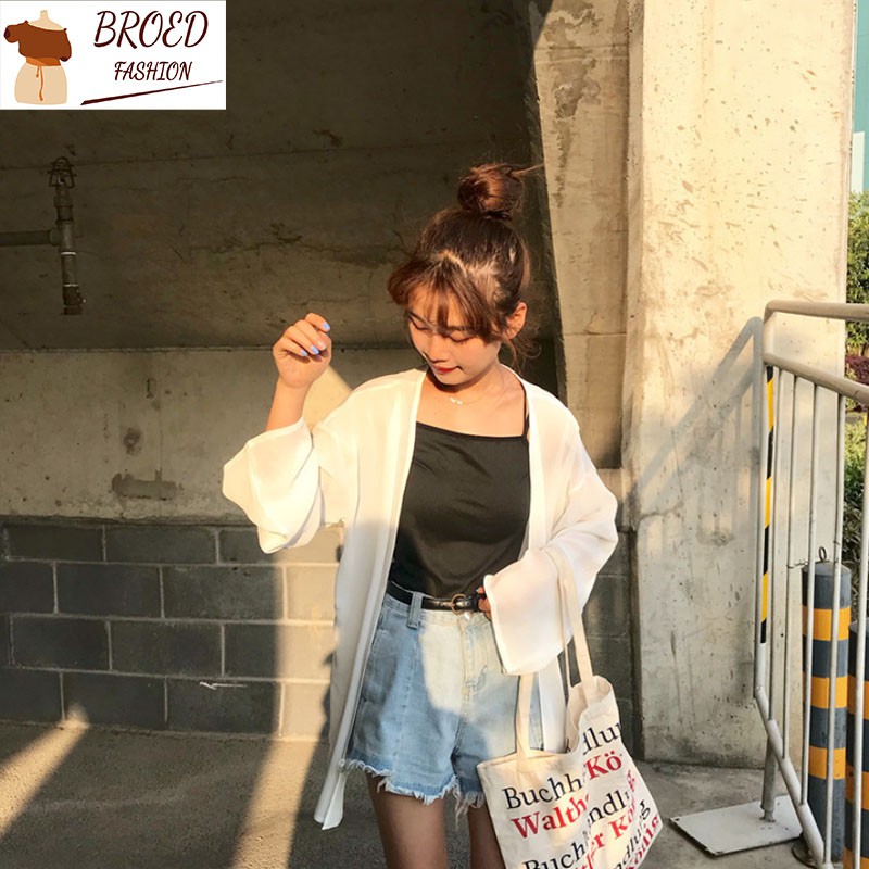 Korean Version Of The New Loose Cardigan Women's Sun Protection Clothing