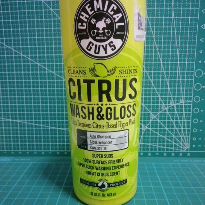 Chemical Guys CWS30116 CITRUS WASH AND GLOSS CONCENTRATED ULTRA PREMIUM