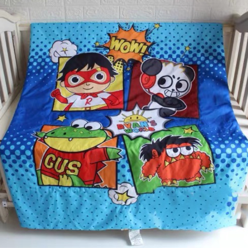 Ryan world comforter blanket Paw Patrol comforter blanket Shopee Singapore