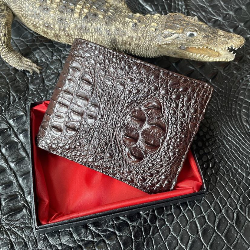 Crocodile skin cheap wallet singapore