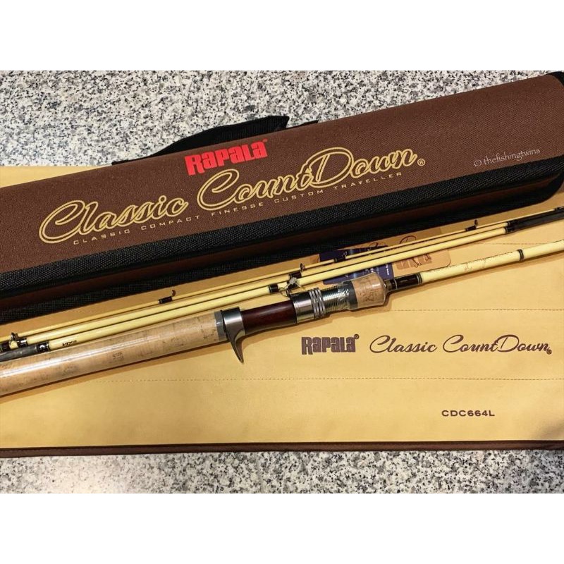 Rapala Classic CountDown CDC/CDS 664L (Travel Rod) | Shopee Singapore