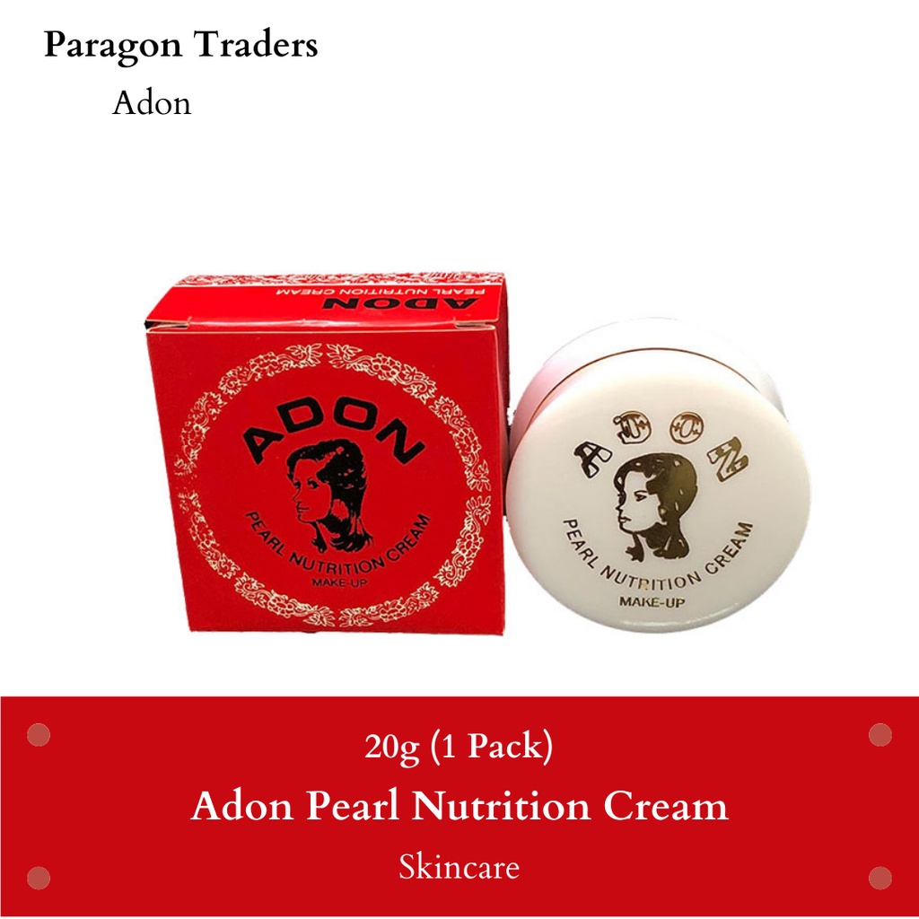 Adon Pearl Nutrition Cream 20g Shopee Singapore