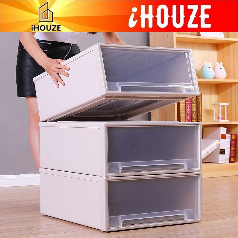 [ SG Ready Stock] 🔥 Storage Drawer/ Stackable/ Plastic Container