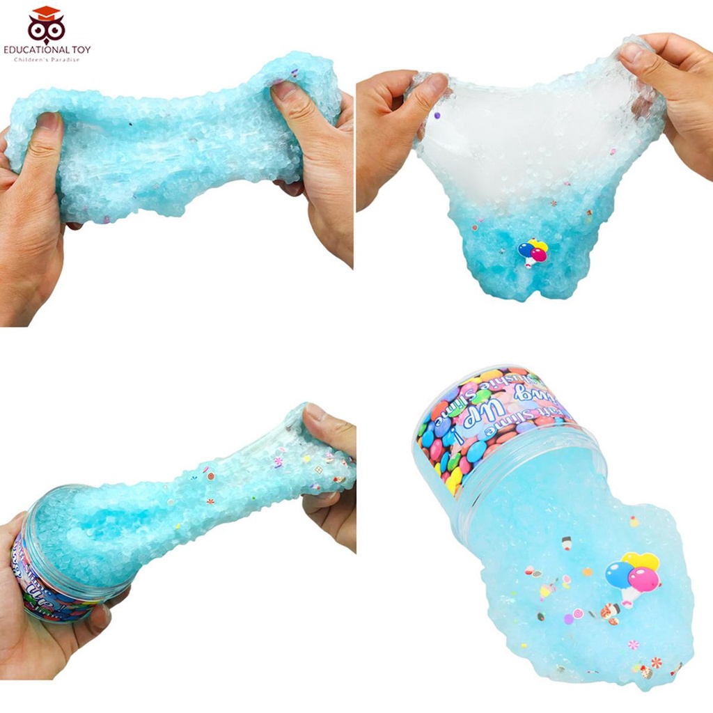 60ml Slime Kit Butter Slime Snow Rice Kit Soft and Non-Sticky Fluffy ...