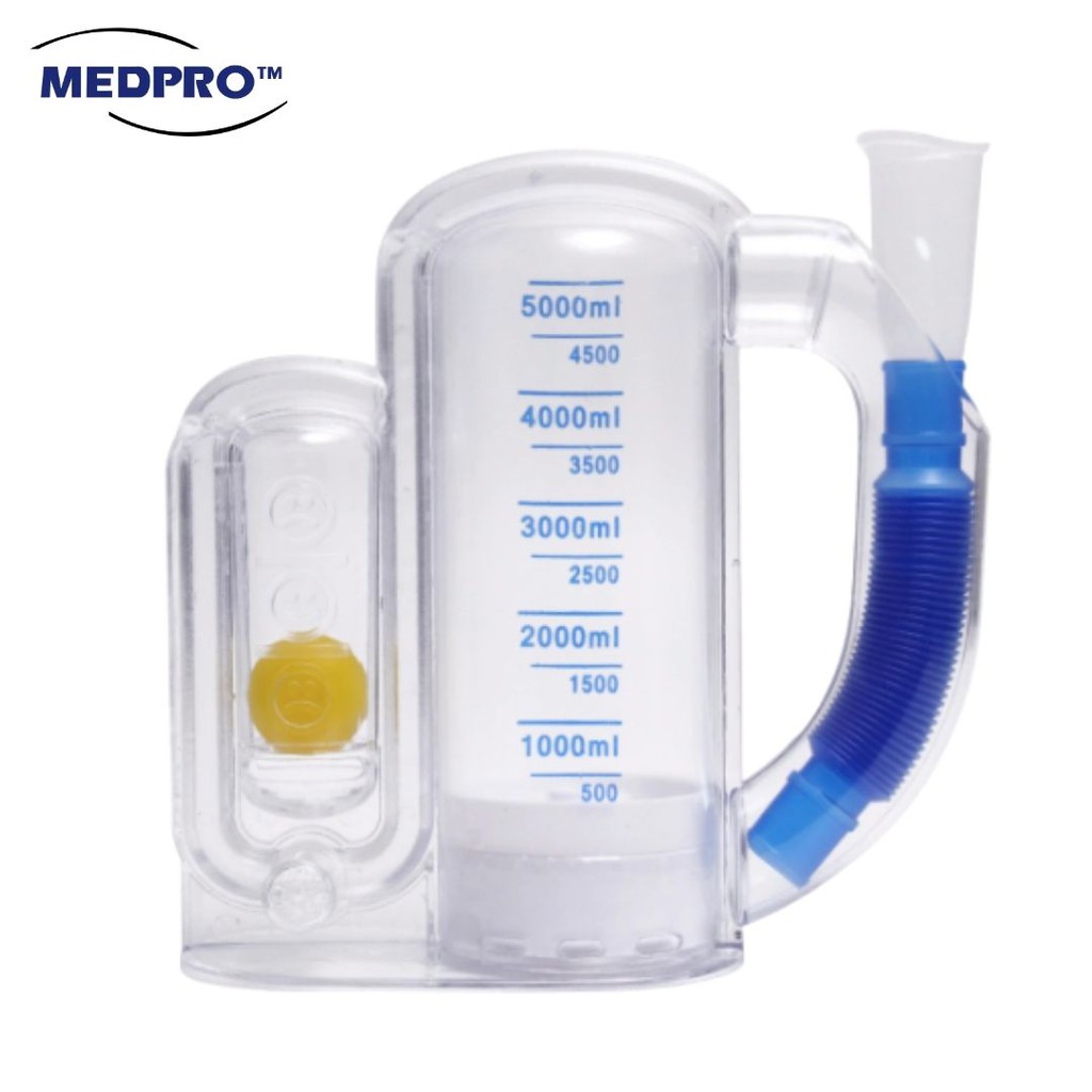 Deep Breathing Exerciser Incentive Spirometer 5000mls Medpro Medical
