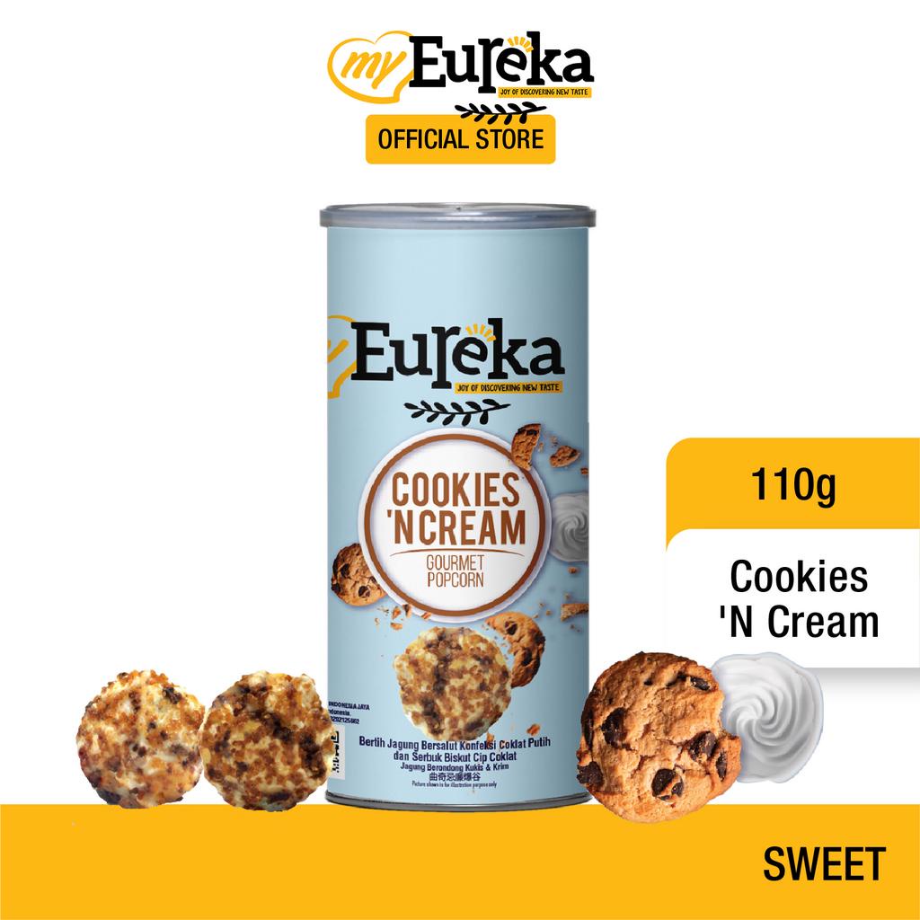 Eureka Cookies 'N Cream Popcorn Can 110g Shopee Singapore