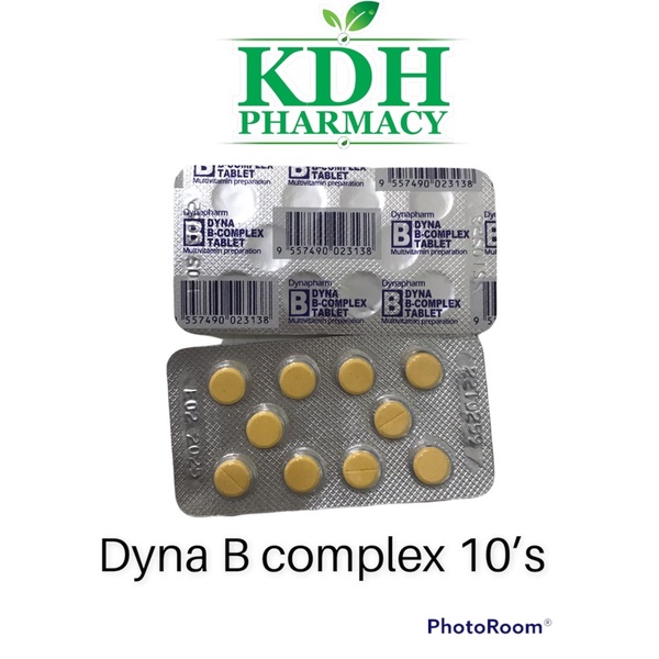 DYNA B COMPLEX 10'S/ STRIPS (VITAMIN B KOMPLEKS) | Shopee Singapore
