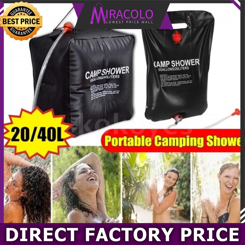 Best shower on sale bag for camping