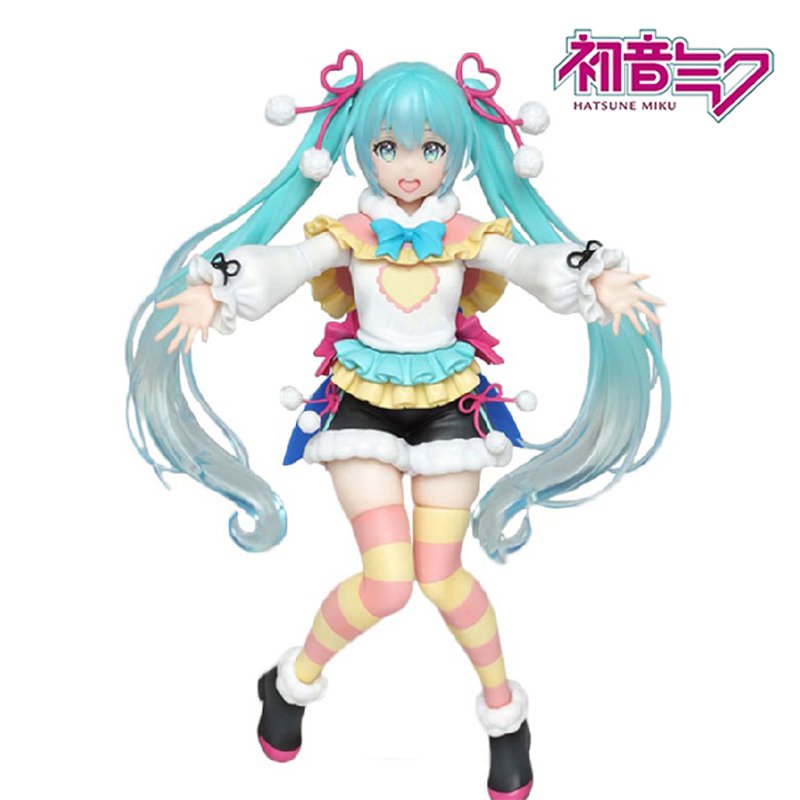 Bandai Genuine Taito Sega Prize Figure Vocaloid Hatsune Miku Garage Kits Model Furnishing