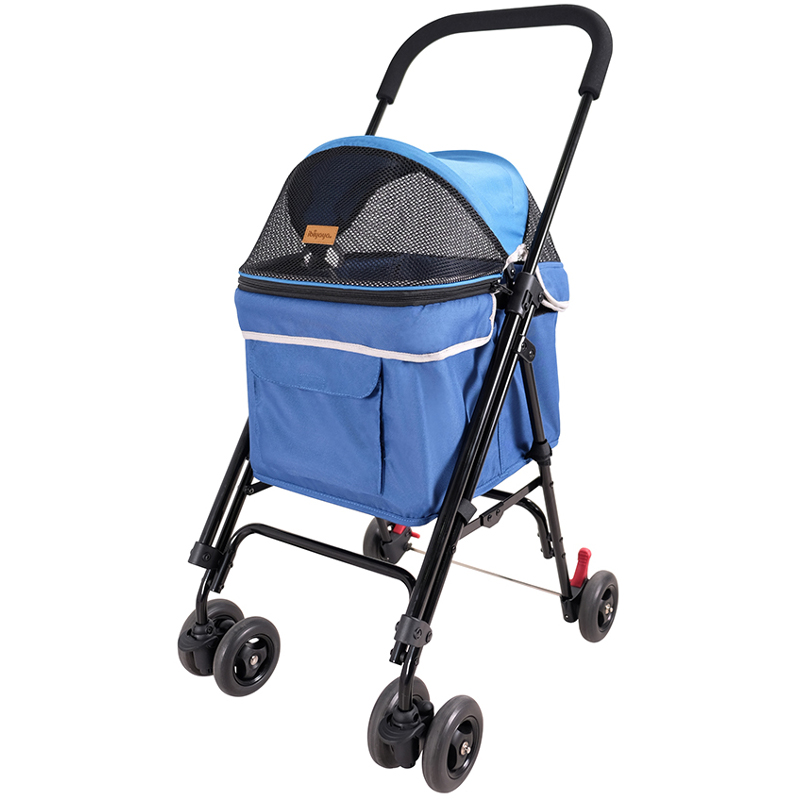 IBIYAYA Astro Go Lite Pet Stroller (Blue) (57X44X94Cm) Shopee Singapore