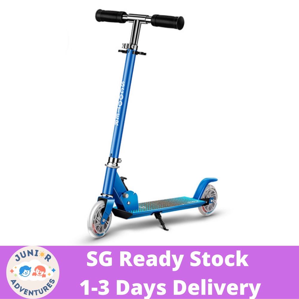 SG Local Delivery kid's Adjustable and Foldable Kick Pedal Scooter