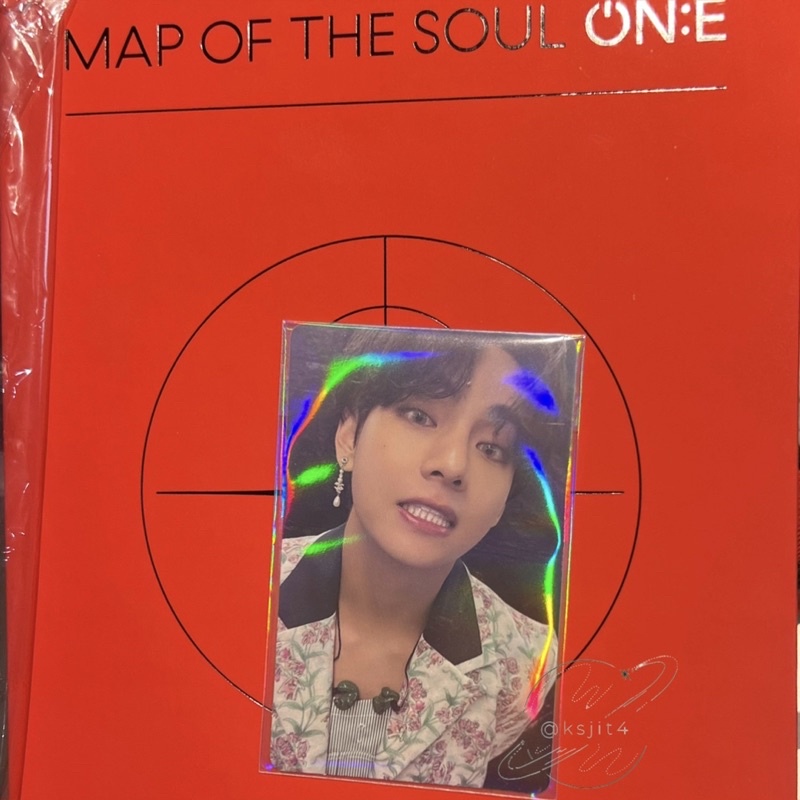 Pc Taehyung V BTS mots one dvd (photo card only) | Shopee Singapore