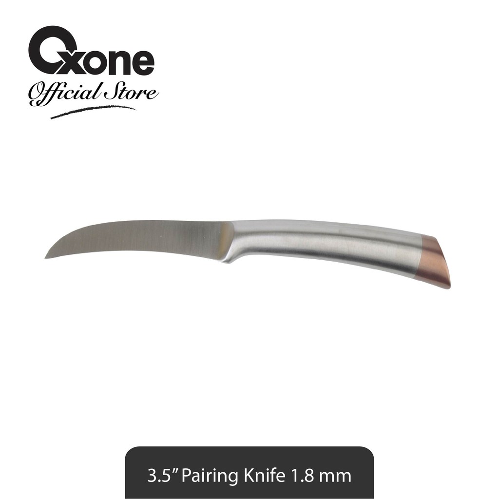 Oxone OX62A Classic Pairing Knife Pisau Garnish Tajam Stainless - Gambar 2