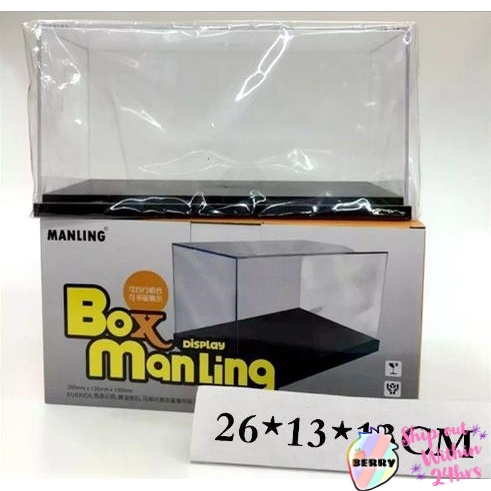 Acrylic Display Case Box 26*13*13cm Dustproof Action Figure Model ...