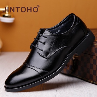 Mens leather clearance casual dress shoes