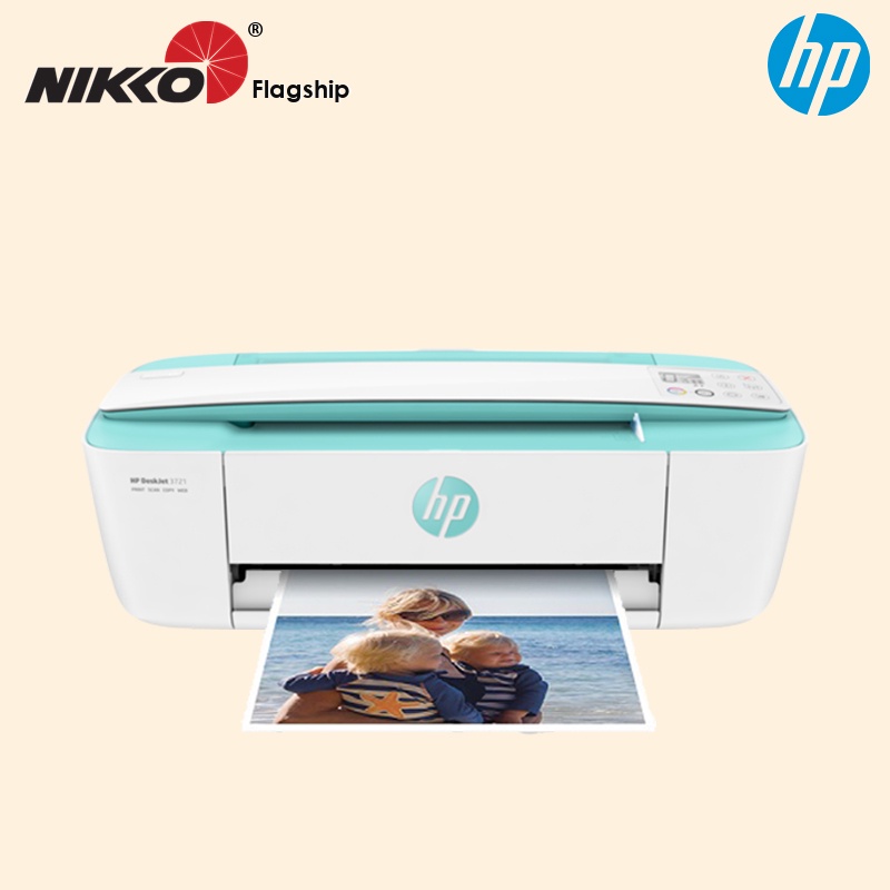 [Local Warranty] HP DeskJet 3720 3721 AllinOne Printer colour printer