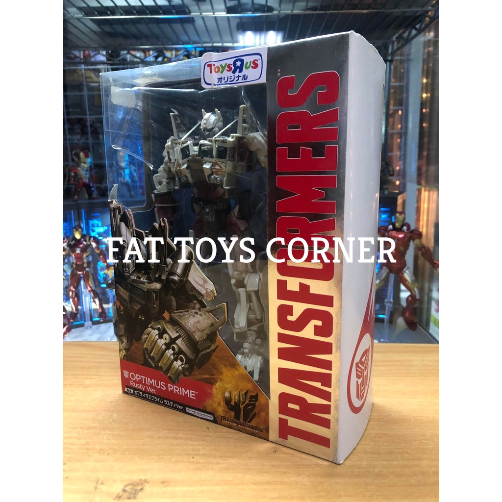 Transformers Age Of Extinction Aoe Voyager Class Optimus Prime Rusty Ver Tru Exclusive Shopee 0957