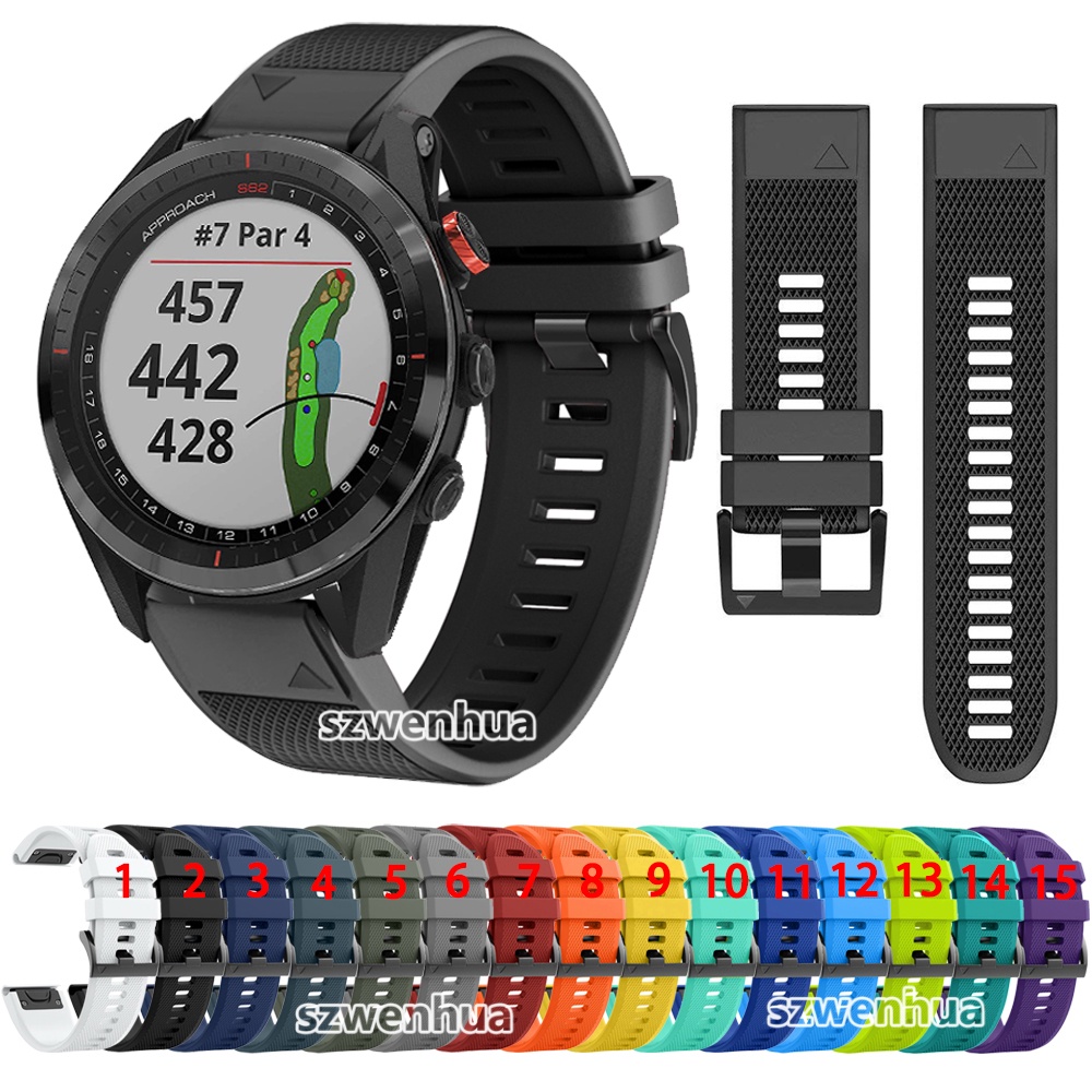 Garmin s60 watch clearance straps