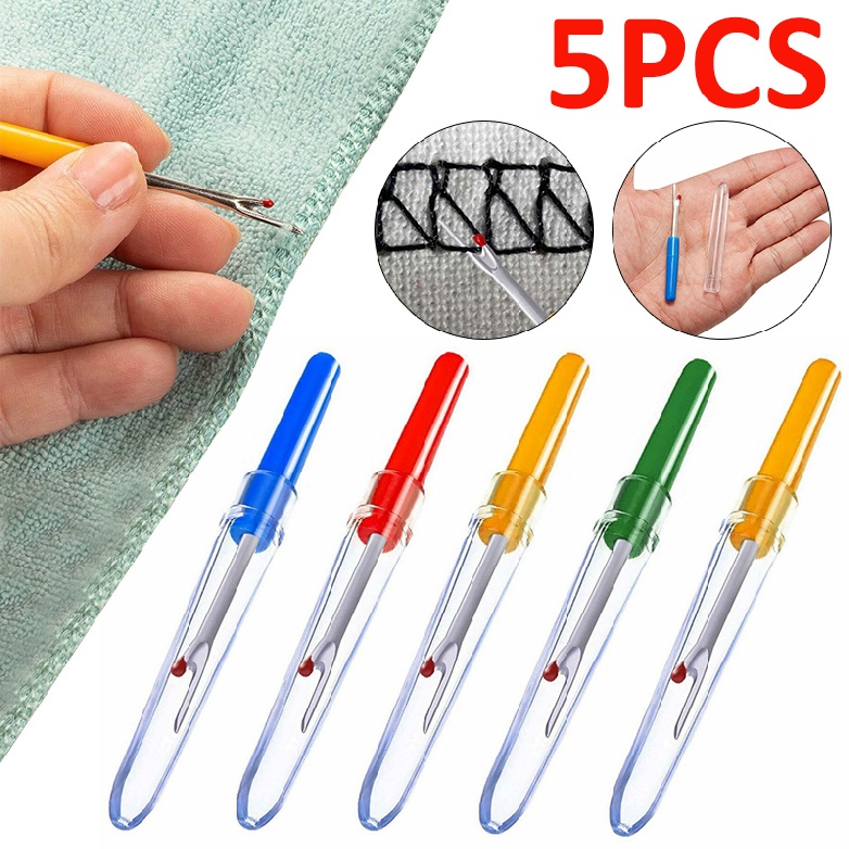 5PCS Seam Ripper and Thread Remover Kit for Sewing Stitch Ripper