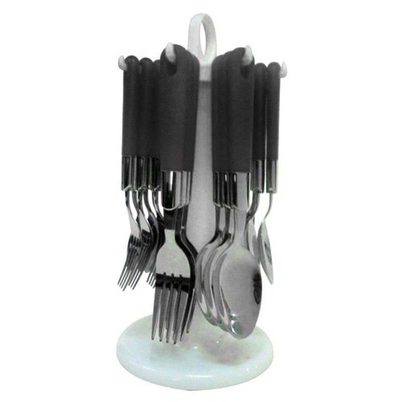 Oxone OX7000 Sendok Garpu Makan Set 24 Pcs Stainless Steel - Gambar 4