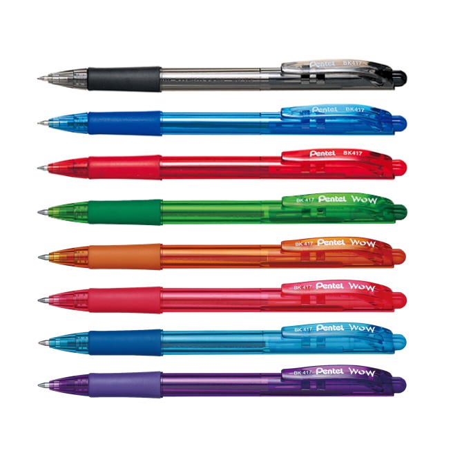 Pentel BK417 0.7mm Retractable Ballpoint Pen | Shopee Singapore