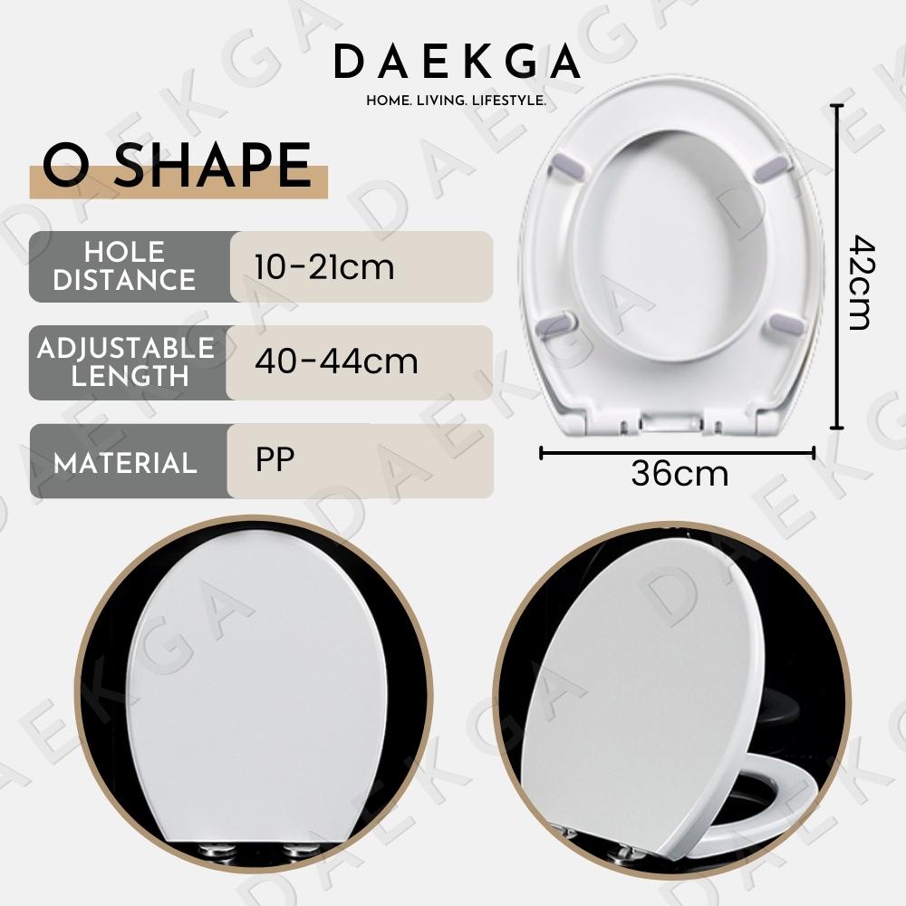 🇸🇬 Quick Release Toilet Seat Cover / AntiSlam Closing Toilet Bowl Seat